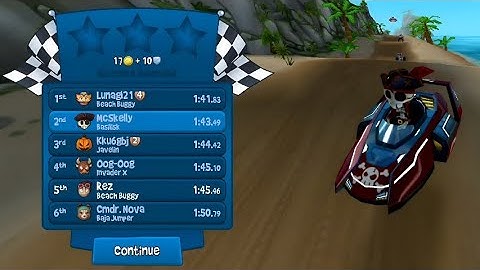 Beach Buggy Racing 2 Android Gameplay - New Update and Shortcut Maps - BB Racing 2 Game - 11