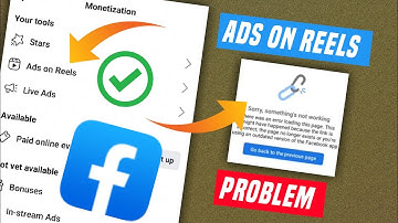 😥facebook ads on reels problem | facebook ads on reels sorry something not working |fix ads on reels