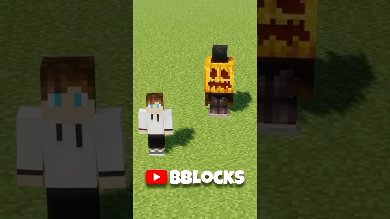 Собери BBlocks Mr.Pumkin в Minecraft! 🎃 