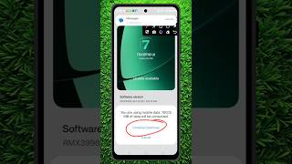 realme ui 7.0 new update ! update kaise karen #shortvideo #update