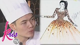 Kris Tv Chef Karl Designs A Gown For Mj Lastimosa
