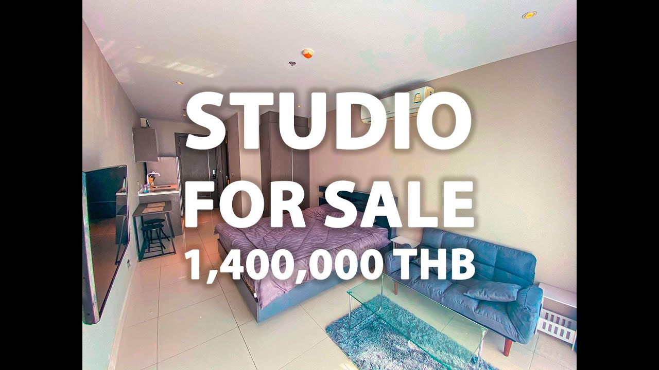 Studio apartment for sale in The Point Pratumnak 