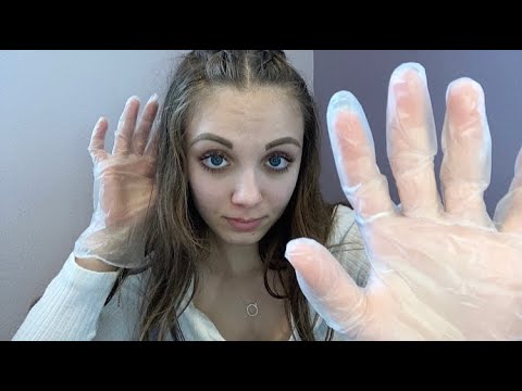 ASMR || Pampering You with Vinyl￼ Gloves!