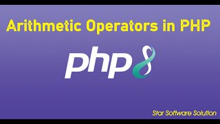 arithmetic operator in PHP, How to use arithmetic operator