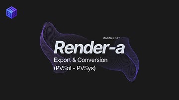 Render-a Export Options and Manual File Conversion (OBJ, GLB, PLY Tutorial)