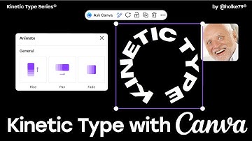 KTS® -  Kinetic Type with Canva (Free version)