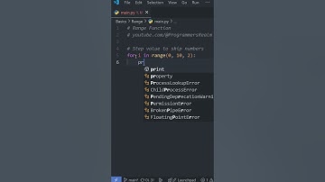 Python Basics: RANGE() Function in Under a Minute 🔢