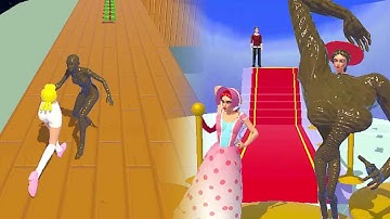 Build A Queen Run Full Gameplay Walkthrough Very Satisfying ASMR Android IOS Gameplay 99