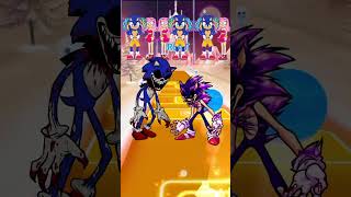 Sonic 🆚 Team Work Dance 🕺⚰️🕺 Ayeeain Tileshop EDM rush #shorts #viral #youtubeshorts