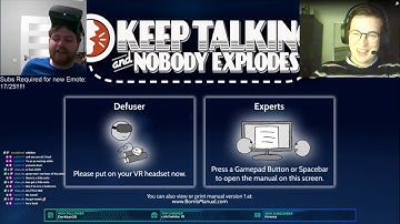 Keep Talking And Nobody Explodes | Stream Outtakes | Ep 1 | Sober Beginnings