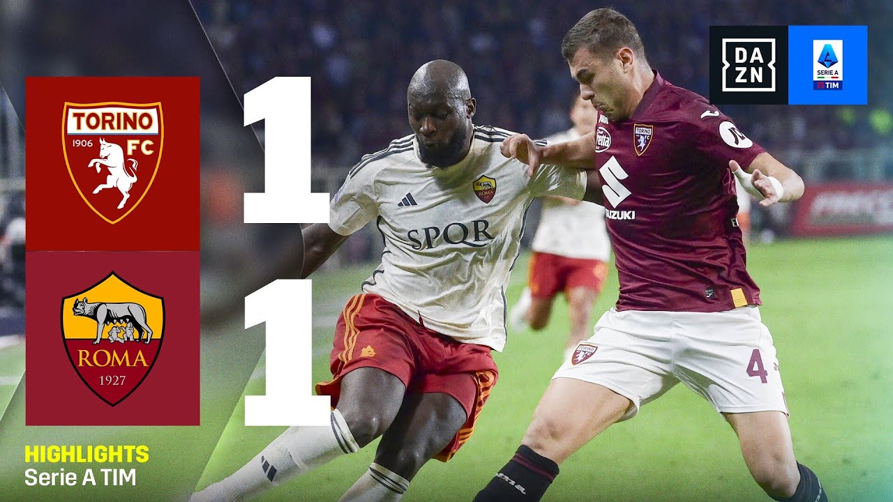 Gol e melhores momentos para Torino x Roma pela Série A (1-1)