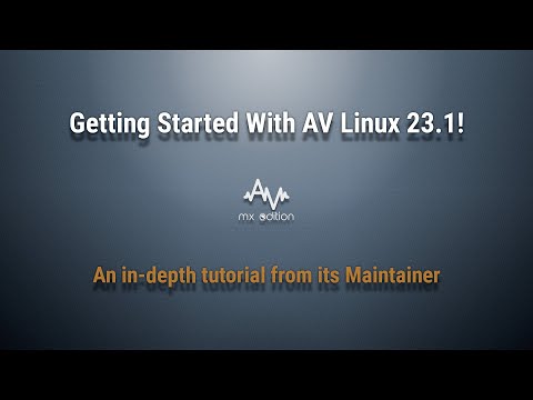 Getting Started with AV Linux 23.1!