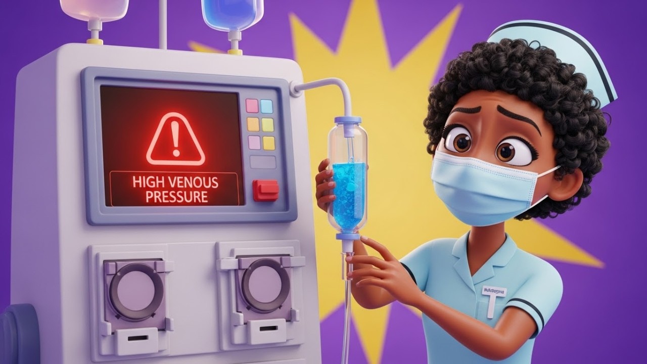 High Venous Pressure in Dialysis? STOP & Check This First.