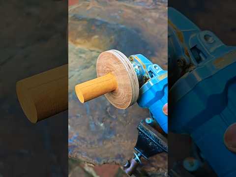 I created an extendable sanding drum! #sanding #created #made #short