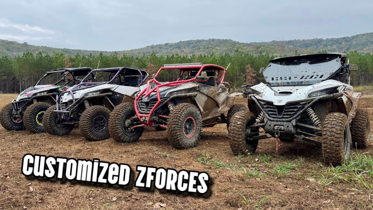 Custom CFMOTO ZFORCE Builds, Honda & Canam SxS Navigate NW Alabama