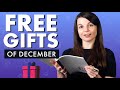 FREE Japanese Gifts of December 2022