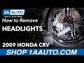 How to Replace Headlights 2007-11 Honda CR-V