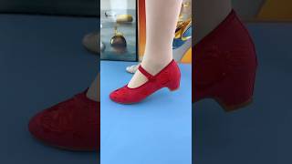 Elegant Super Embroidery Beautiful Newstock design shoes " #shortsfeed