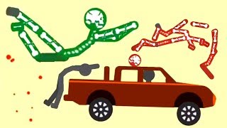 Stickman Turbo Dismount : Mad Destroyer Walkthrough Part 7 Android Gameplay HD screenshot 4