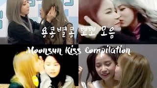 마마무(Mamamoo)- 용콩별콩 뽀뽀 모음 (Moonsun Kiss Compilation)