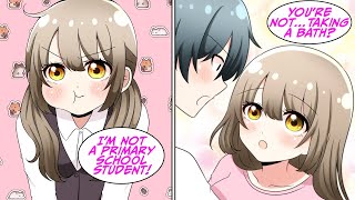 [Manga Dub] My competent, childlike boss gets drunk at my house on her day off and... [RomCom]