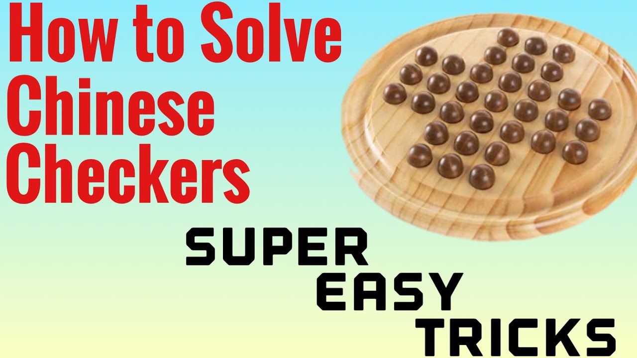 Fastest & easiest trick to solve Chinese checker😉 YouTube