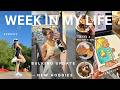 WEEKLY VLOG 🏃🏻‍♀️💛🥑🍨❣️ bulking update, trying new hobbies, eats &amp; lots of yapping!
