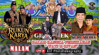 LIVE MALAM - GENDING GENDING KETOPRAK RUKUN KARYA DARI MADURA
