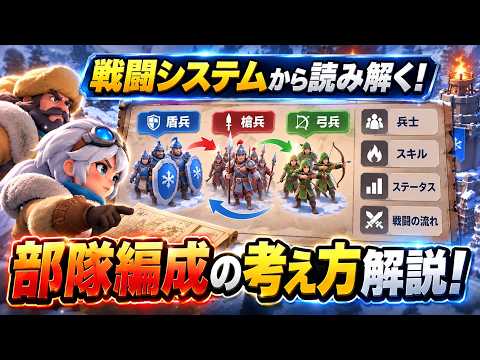 【ホワイトアウト・サバイバル】部隊編成の考え方と確認ポイント