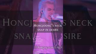 Hongjoongs Neck Snap In Desire Desire  kpop ateez ateezhongjoong hongjoong