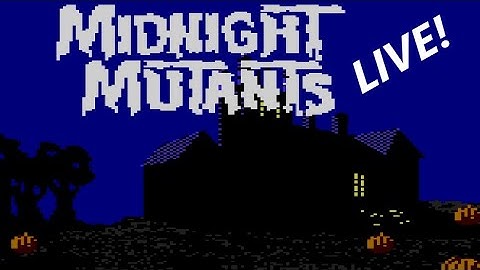 Midnight Mutants Atari 7800 Complete Game Livestream