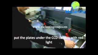 Pneumatic Video Offset Plate Register Punch