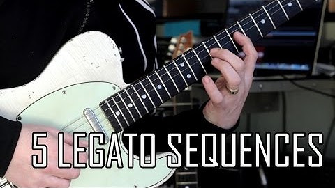 5 Legato Pentatonic Patterns