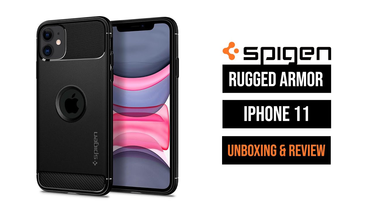 Spigen Rugged Armor Case For Iphone 13 Pro Max Unboxing And Review. 