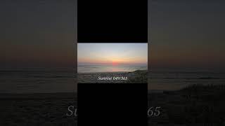 Short Sunrise 49 - Beach Wave Sounds - Natural White Noise | Focus | Relaxation | UHD #beach #relax
