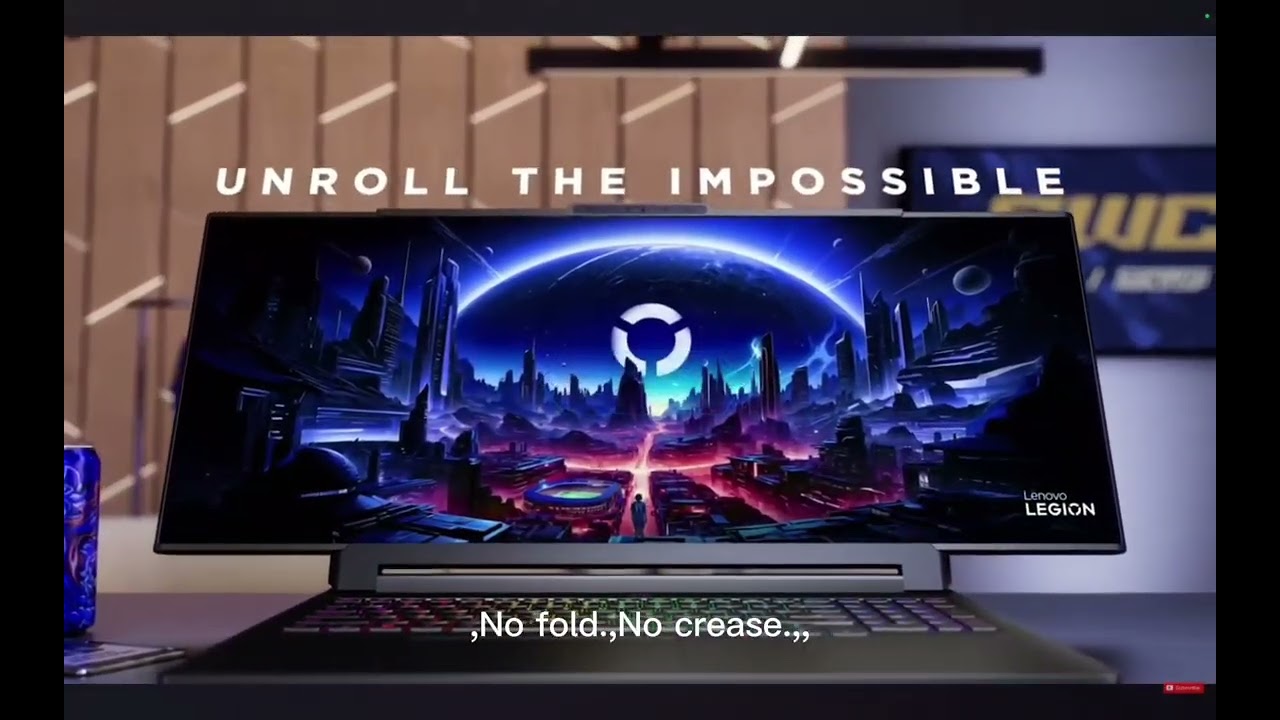 Lenovo’s Rollable Gaming Laptop Is the Future of Gaming