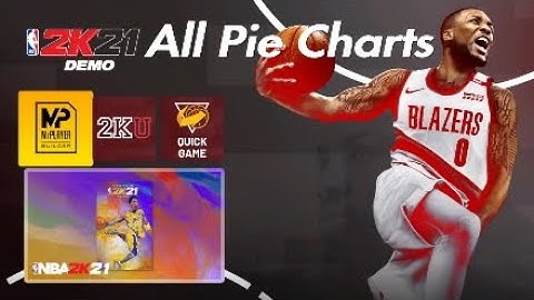 Nba 2k21 All Pie Charts My Player Builder 4 New Pie Charts Total 14