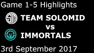TSM vs IMT Game 1-5 Highlights 2017 NALCS SUMMER SPLIT PLAYOFFS FULL HIGHLIGHTS FINAL