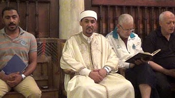 إملاء القرآن الكريم برواية قالون بجامع الزيتونة للشيخ العربي الكثيري 29 05 2016 ج1