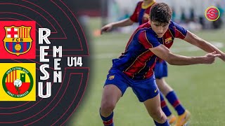 RESUMEN: FC Barcelona vs Jàbac Terrassa Infantil A U14 2021