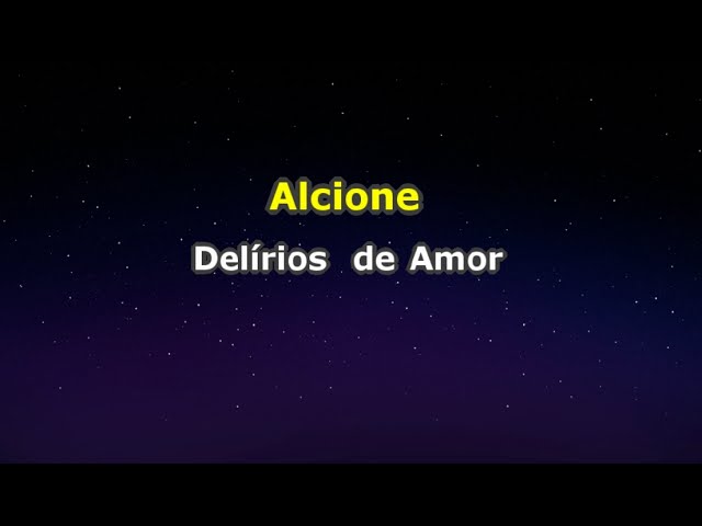 Modo Karaokê. Música 3060: Delírio do amor - Alcione., By JR Karaokê,  Jukebox e Cia