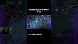 Faker-Style Flash Into Fountain Lol Endgame Fun