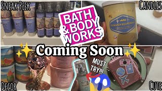 ☀️🍨 Bath & Bodyworks Summer Preview #new #comingsoon #fragrance #bodycare #sweets #shopping #today