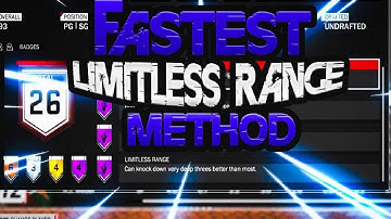 The quickest way to Get limitless range NBA 2K19 .....!!!!!!!!👹💥