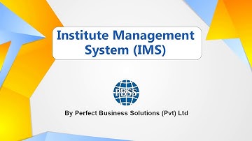Institute Management System (IMS)