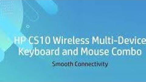 HP Multimedia Slim Wireless Keyboard & Mouse Combo Wireless Laptop Keyboard