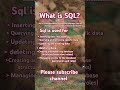 Lean SQL #sql #oracle #mysql