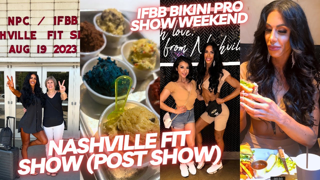 Nashville FitShow Finals & Celebration IFBB Bikini Pro Show Weekend