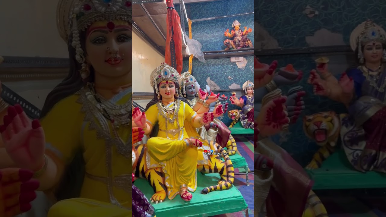 DHOOLPET GANESH SINGH KALAKAR MINI DURGA MATA IDOLS 2025 