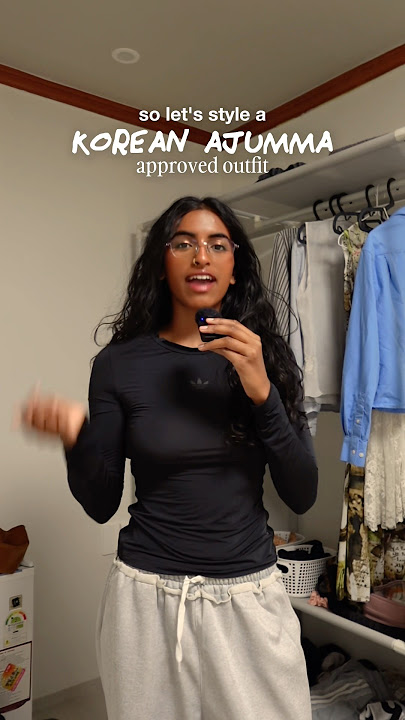 is this korean #aunty approved? #korea #indian #stylewithme #ootd